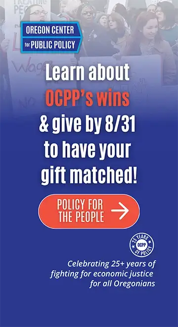 Learn about OCPP's wins & give by 8/31 to have your gift matched!